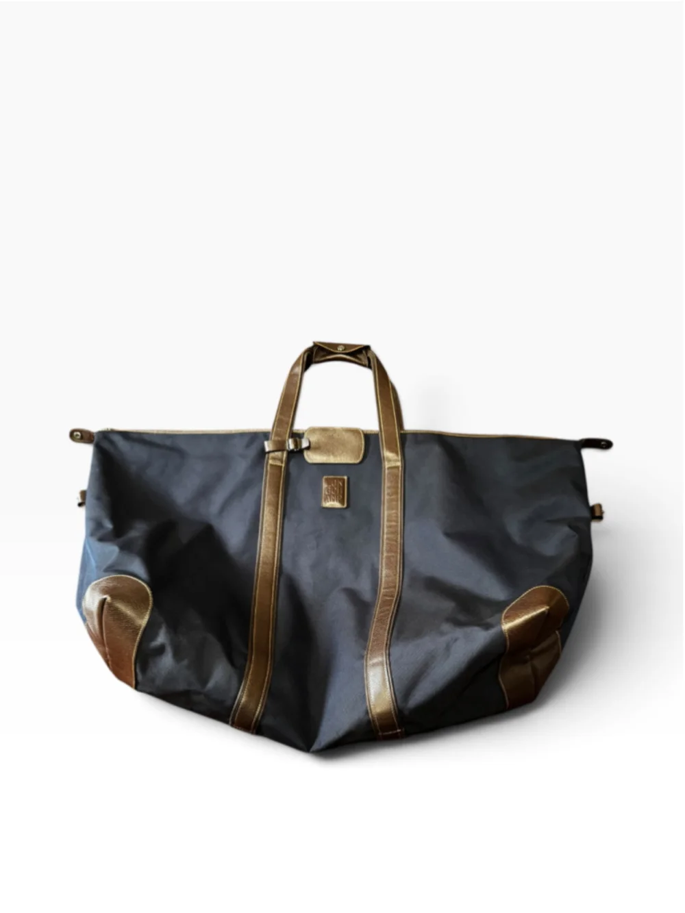Longchamp Boxford large Travel Bag One Size Blue and Brown